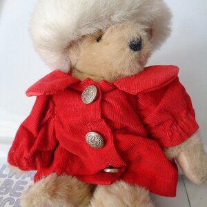 Muffy VanderBear The Skating Party Furrier & Ives Plush Jointed Bear